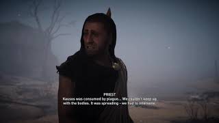 Assassin's Creed Odyssey PS4 Gameplay Kassandra - Phoibe Blood Fever | Burned Village of Kausos