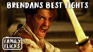 Brendan Fraser's Best Battle Scenes | The Mummy (1999) | Family Flicks
