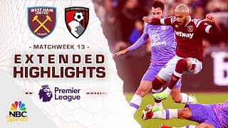 West Ham United v. Bournemouth | PREMIER LEAGUE HIGHLIGHTS | 10/24/2022 | NBC Sports
