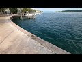 4k italy garda lake salo city salò street walk lago di garda view 6