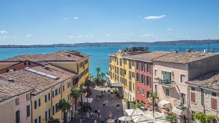 4K Italy Garda Lake Salo City Salò  Street Walk Lago di Garda View 6