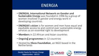 Technology and data collection: Allies in women centric energy access programmes