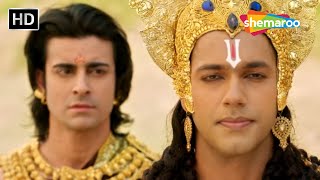 क्या हुआ जब कर्ण को उसके जन्म का रहस्य पता चला ? : Suryaputra Karna : Full Ep 210 #karnbirthmystery