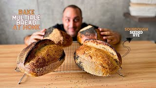 Bake Multiple Sourdough Loaves at Home