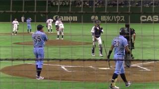 20170717　第88回都市対抗野球大会　NTT西日本対JR西日本　９回表