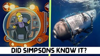 UNBELIEVABLE! The Simpsons PREDICTED OceanGate's TITAN Submarine!
