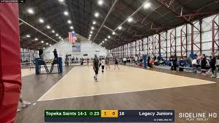 Topeka Saints 14-1 @ Legacy Juniors (2023.12.30)