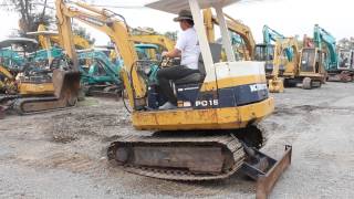 Komatsu  PC15-2 เก่าญี่ปุ่น