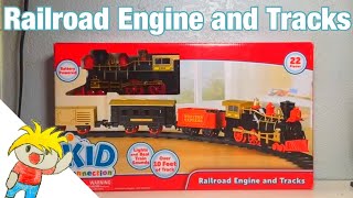 [Review] KID-CONNECTION-Railroad Engine and Tracks with 22 Pisces