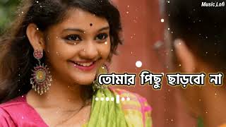 Tomar Pichu Charbo Na (তোমার পিছু ছাড়বো না) | Romantic Bangla Lofi | Slowed + Reverb | Music Lofi