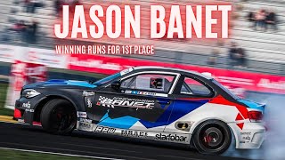 Jason BANET | Winning Runs For 1st Place | French Drift Championship 2022 | Round 3 Croix En Ternois