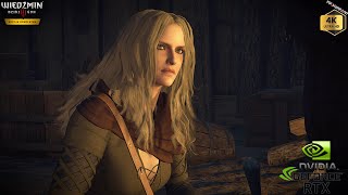 Książkowy dokładny Geralt odszukał Ciri !! 【Zmodyfikowany Wiedźmin 3】GamePlay【4K
