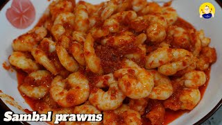 Sambal prawns