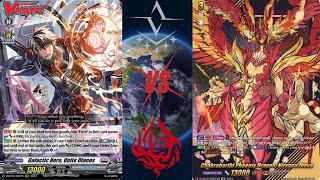 Galactic B-Hero, Unite Dianos Vs Nirvana Jheva ||  Cardfight Vanguard D Format 2024