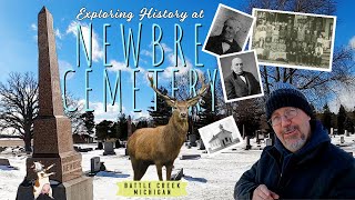Exploring History at Newbre Cemetery - Battle Creek, Michigan