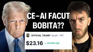 DONALD TRUMP SI-A LANSAT PROPRIUL MEMECOIN !!!!!!!!!!!!!!!!