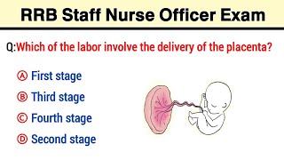 RRB Staff Nursing officer exam 2025 | rrb staff nurse mcq | rrb staff nurse exam preparation