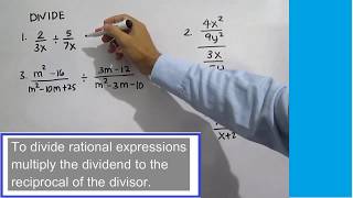 Dividing Rational Expressions