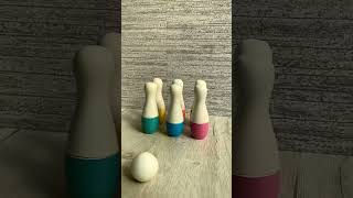 Wooden Mini Bowling Set - Earthy Tweens