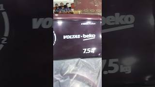 Voltas beko washing machine 7.5 Kg Semi automatic 5 year on moter warranty 5 Star #ytshorts #voltas