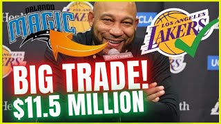 😱 FANS CELEBRATE THE ARRIVAL OF THE ORLANDO MAGIC STAR! LATEST LAKERS NEWS! NBA TRADE RUMORS!