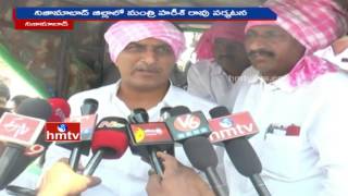 Minister Harish Rao Says | We will Use Pattiseema and Polavaram Projects Water | HMTV