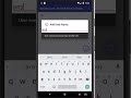 android floating action button listview snackbar example