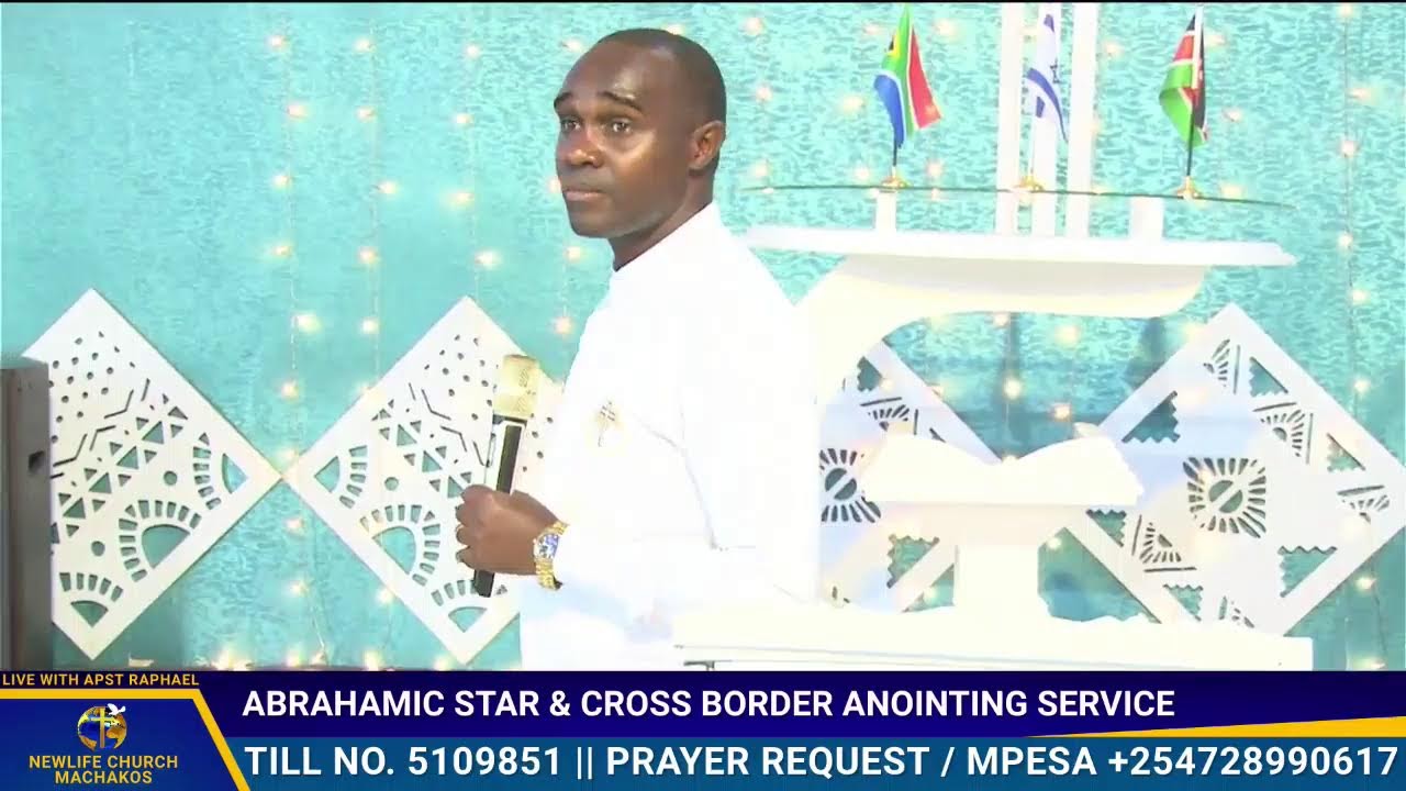 Abrahamic Star Cross Border Anointing Service 24 1 2024 Youtube