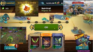 Survival Gauntlet Game   Conquering the Ultimate Challenge and Scoring 800 Leaves!