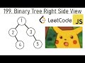 Binary Tree Right Side View - LeetCode 199 - Breadth First Search (BFS)