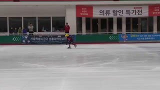 서울시장기 생활체육 빙상대회 쇼트트랙 500m  포이초 김도영 2학년