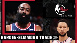 🚨 James Harden traded to the 76ers for Ben Simmons 🚨 | NBA Today