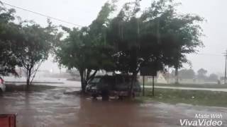 Tempestade assusta populaçao de Sena Madureira