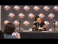 wbb postgame michigan dawn staley and chloe kitts news conference 11 04 24