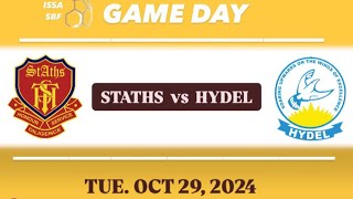 Staths vs Hydel #schoolboyfootball #manningcup