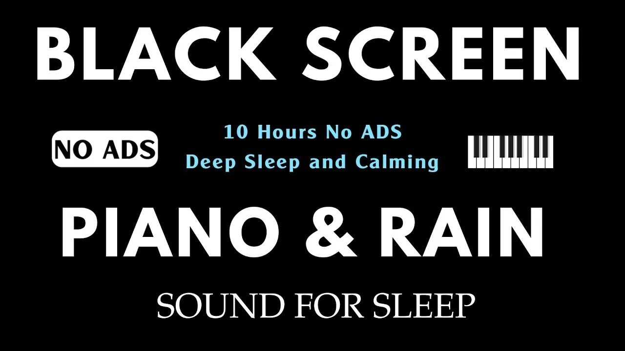 Black Screen Sleep Music 24 Hours No Ads For Deep Sleep Best