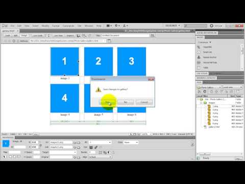 Create a Web Photo Gallery/Album in Dreamweaver Create a Web Photo Gallery/Album in Dreamweaver