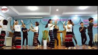 Hla Lam @ Action Song - Zaihla Sa In -  Dancer -MYTS Students - Phuah John Fready - Sa Hebrew Group