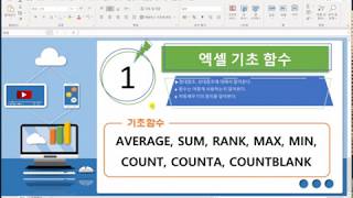 01 엑셀기초함수(SUM,AVERAGE,MAX,MIN, RANK,COUNT,COUNTA,COUNTBALNK)