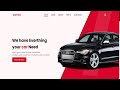 Creating a Responsive Car Sale Website Design Using HTML CSS And JavaScript.