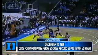 ACC Archive: Danny Ferry 58 points in 1988