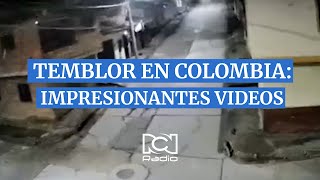 Temblor en Colombia: impresionante video muestra la fuerza del sismo
