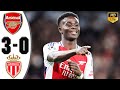 Arsenal vs Monaco 3-0 Highlights & All Goals 2024 HD