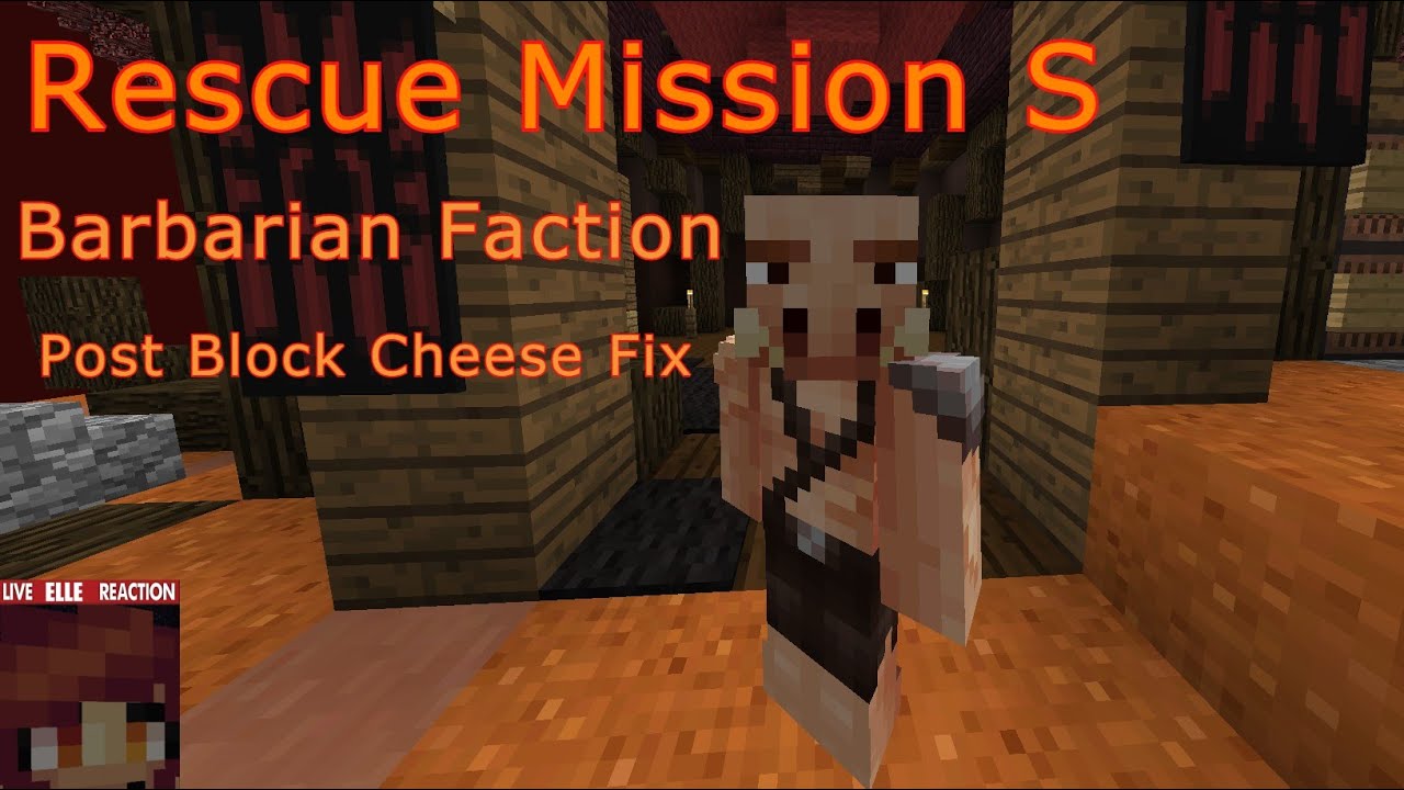 Easy Rescue Mission S (Barbarian Faction) (Post Block Cheese) (Hypixel ...