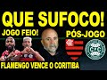 QUE SUFOCO! FLAMENGO VENCE CORITIBA COM GOL SALVADOR DE GERSON! PÓS JOGO MENGÃO BRASILEIRÃO 2023 E+