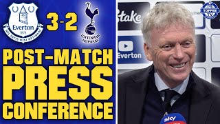 Everton 3-2 Tottenham Hotspur | David Moyes Reaction