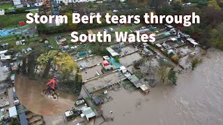 Major incident declared as Storm Bert wreaks havoc on South Wales valleys