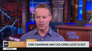 CNN Chairman and CEO Chris Licht steps down