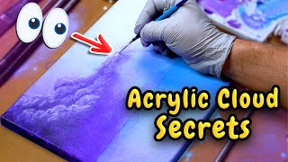 Best Way To Paint Stunning CLOUDS With ACRYLIC Paint