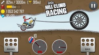 Hill Climb Racing - Chopper Bike in Cave \ GamePlay